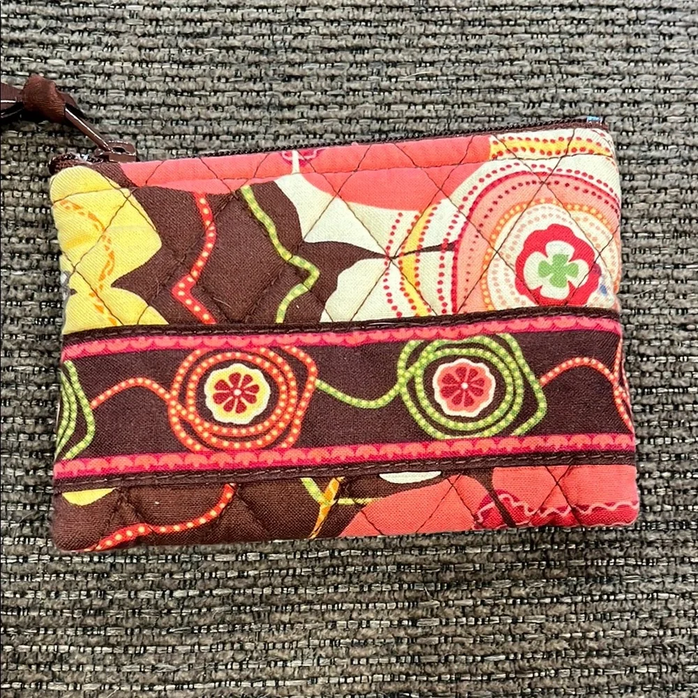 Vera Bradley Quilted  Change Purse NWT